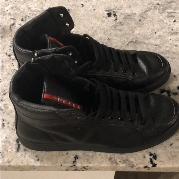 Prada high top sneakers - Picture 3 of 7